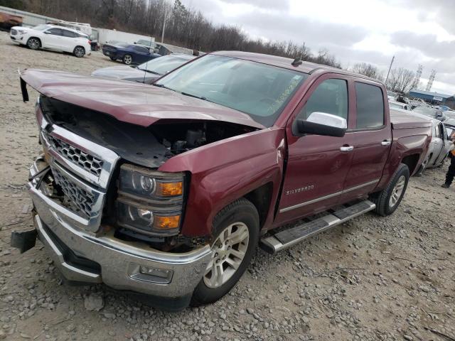 CHEVROLET 1500 SILVE 2014 with VIN 3GCPCSEC3EG486472 - Photo from auction