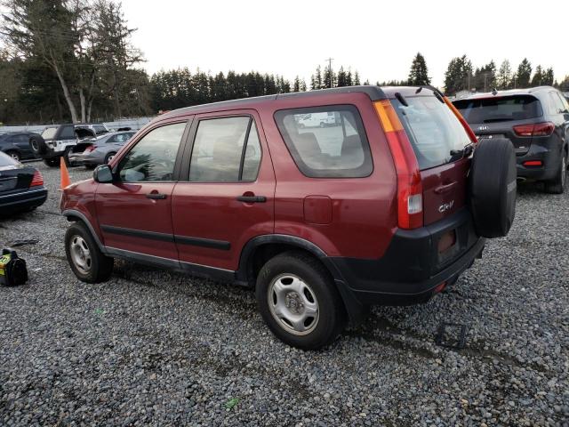 Photo 2 from auction – 2002 HONDA CR-V LX with VIN JHLRD68462C014382