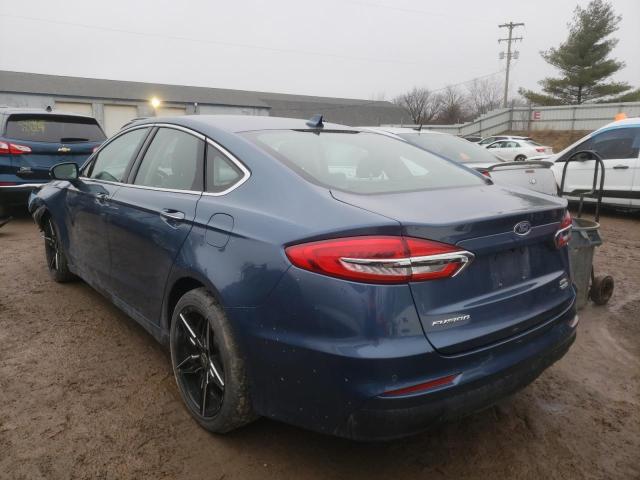 Photo 2 from auction – 2019 FORD FUSION SEL with VIN 3FA6P0CD6KR139580