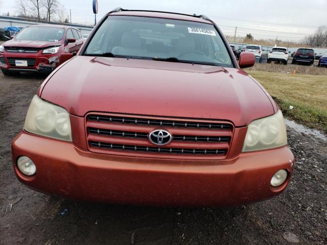 Photo 5 from auction – 2003 TOYOTA HIGHLANDER with VIN JTEGF21A130113939