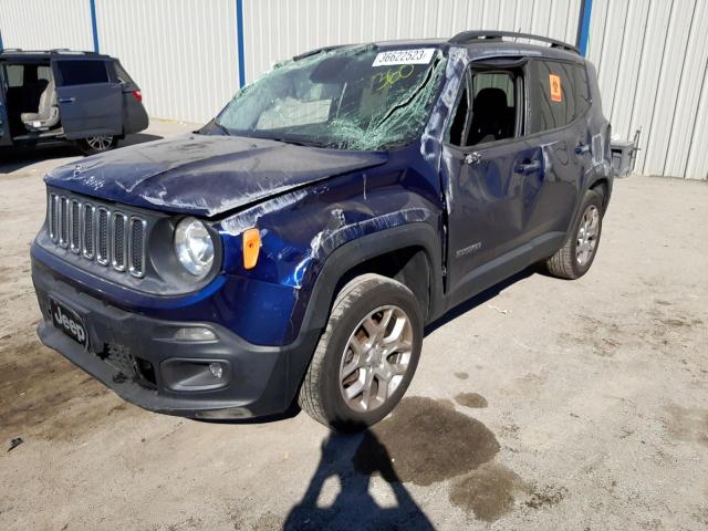 JEEP RENEGADE 2016 with VIN ZACCJBBT0GPD74979 - Photo from auction