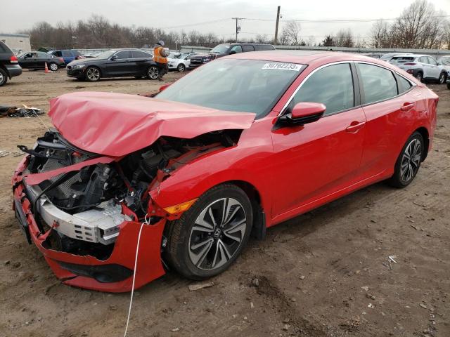 HONDA CIVIC EX 2016 with VIN 2HGFC1F31GH658345 - Photo from auction