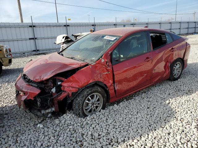 TOYOTA PRIUS 2017 with VIN JTDKBRFU4H3568151 - Photo from auction