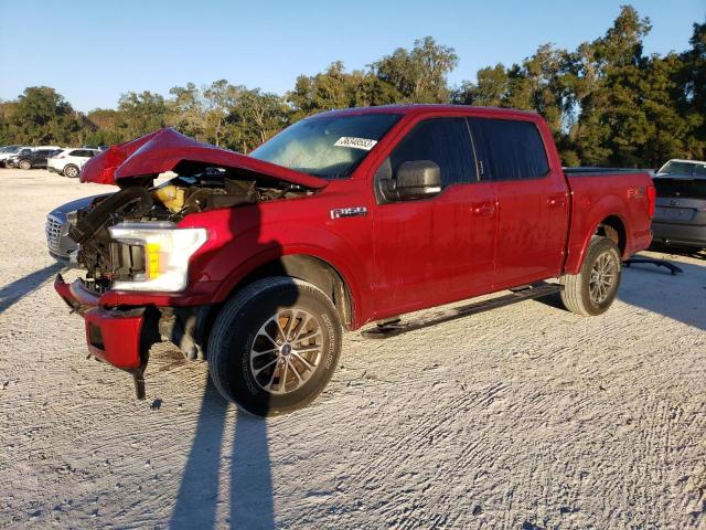 FORD F150 SUPER 2018 with VIN 1FTEW1EG5JFD58645 - Photo from auction