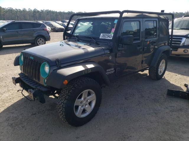 JEEP WRANGLER U 2016 with VIN 1C4BJWDG8GL342238 - Photo from auction