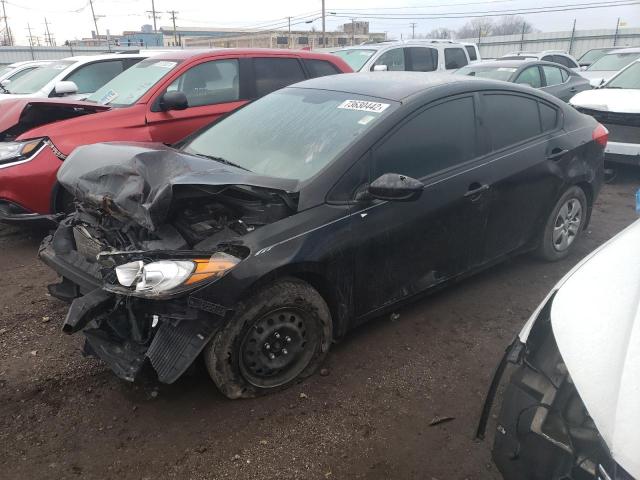 KIA FORTE LX 2014 with VIN KNAFK4A6XE5144645 - Photo from auction