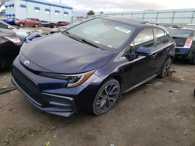 TOYOTA COROLLA SE 2020 with VIN 5YFP4RCE3LP015276 - Photo from auction