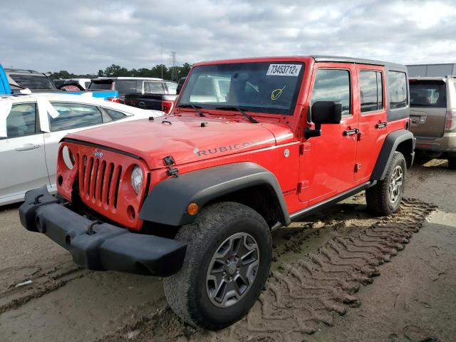 JEEP WRANGLER U 2017 with VIN 1C4BJWFG5HL706095 - Photo from auction