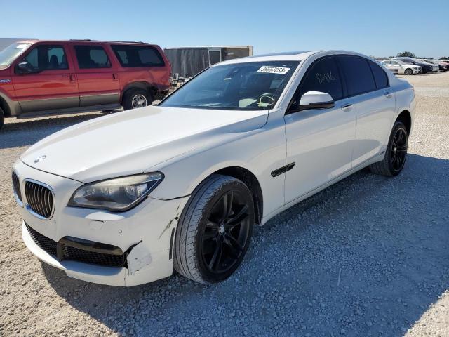 BMW 740 I 2014 with VIN WBAYA6C57ED144278 - Photo from auction