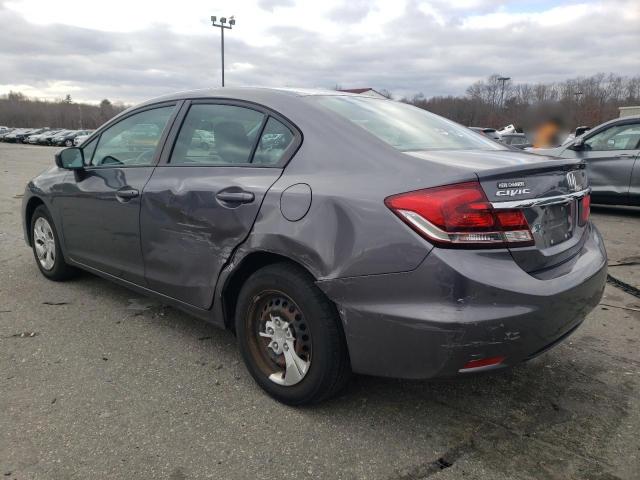 Photo 2 from auction – 2015 HONDA CIVIC LX with VIN 19XFB2F54FE226481