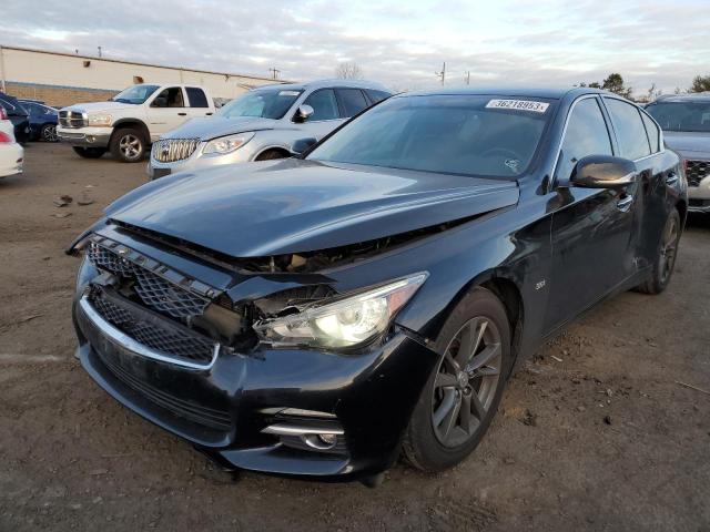 INFINITI Q50 PREMIU 2017 with VIN JN1EV7AR3HM839015 - Photo from auction