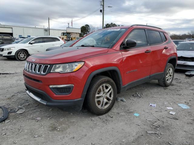 JEEP COMPASS SP 2018 with VIN 3C4NJDAB3JT192450 - Photo from auction