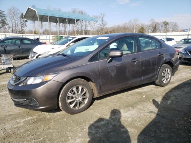 HONDA CIVIC LX 2015 with VIN 19XFB2F59FE117529 - Photo from auction