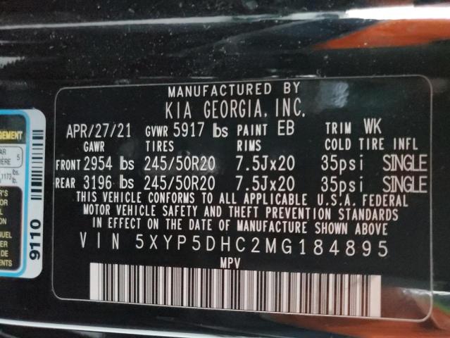 Photo 14 from auction – 2021 KIA TELLURIDE with VIN 5XYP5DHC2MG184895