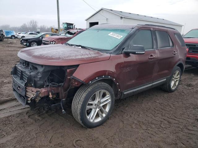 FORD EXPLORER X 2016 with VIN 1FM5K8D84GGB30701 - Photo from auction