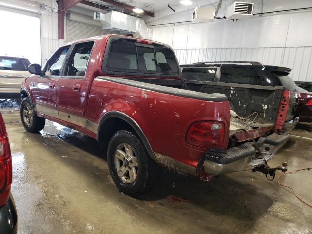 Photo 2 from auction – 2002 FORD F150 SUPER with VIN 1FTRW08L02KA85109