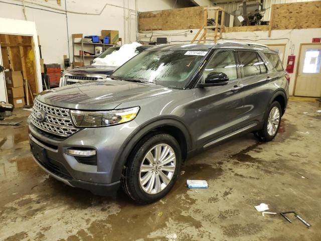 FORD EXPLORER L 2021 with VIN 1FMSK8FH7MGB63350 - Photo from auction