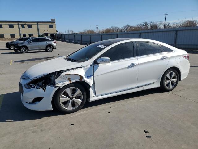 HYUNDAI SONATA HYB 2012 with VIN KMHEC4A46CA033472 - Photo from auction