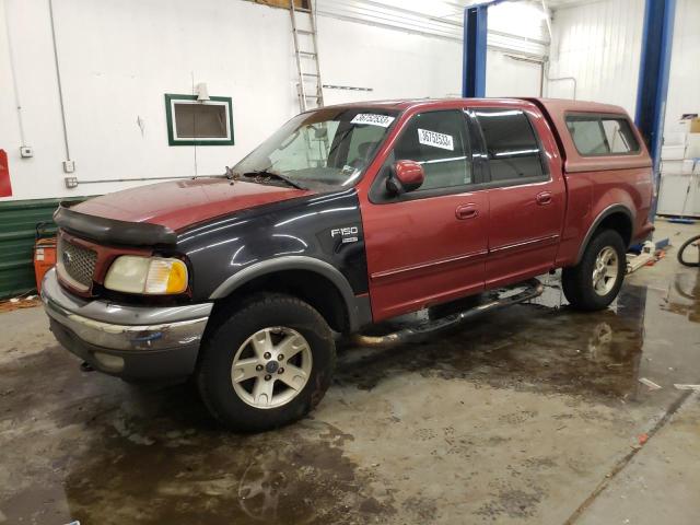 Photo 1 from auction – 2002 FORD F150 SUPER with VIN 1FTRW08L62KE17327
