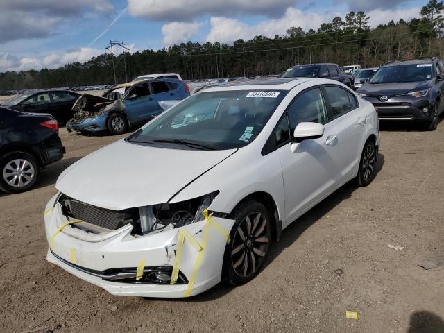 HONDA CIVIC EXL 2015 with VIN 19XFB2F9XFE025638 - Photo from auction