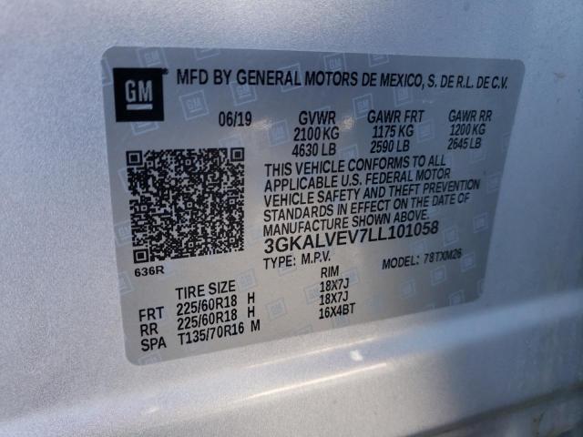 Photo 14 from auction – 2020 GMC TERRAIN SL with VIN 3GKALVEV7LL101058