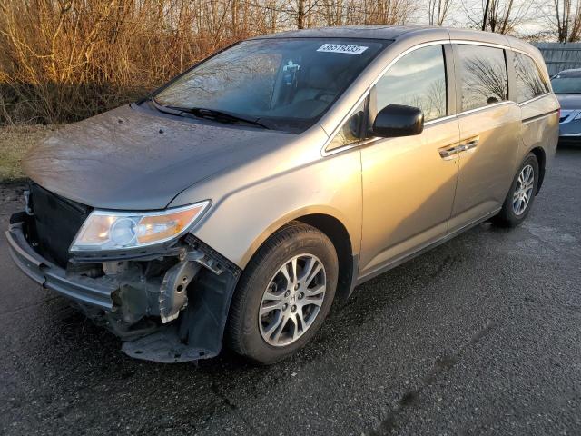 HONDA ODYSSEY EX 2013 with VIN 5FNRL5H68DB045585 - Photo from auction