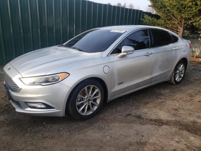 FORD FUSION SE 2017 with VIN 3FA6P0PU1HR138288 - Photo from auction