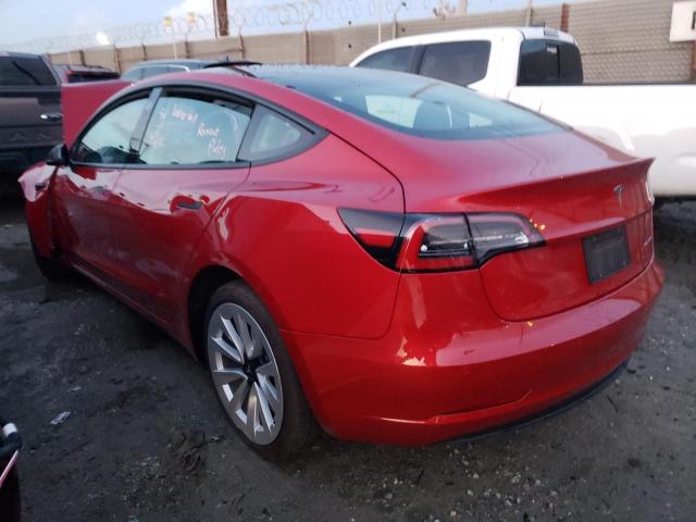 Photo 2 from auction – 2022 TESLA MODEL 3 with VIN 5YJ3E1EA7NF304683