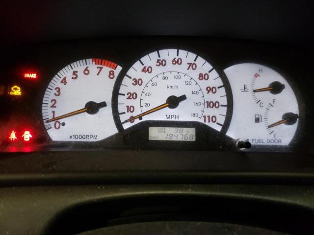Photo 9 from auction – 2003 TOYOTA COROLLA with VIN 1NXBR32E73Z065543