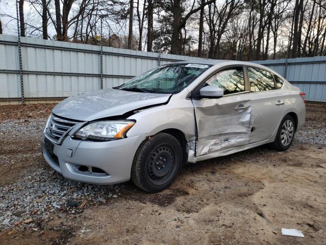 NISSAN SENTRA S 2014 with VIN 1N4AB7AP7EN853367 - Photo from auction