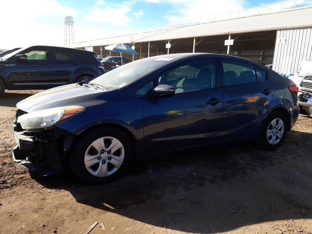 KIA FORTE LX 2015 with VIN KNAFX4A69F5323567 - Photo from auction