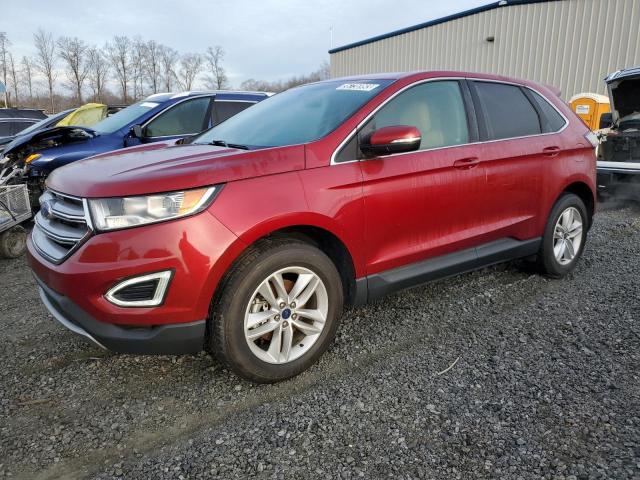 FORD EDGE SEL 2017 with VIN 2FMPK3J98HBC11122 - Photo from auction