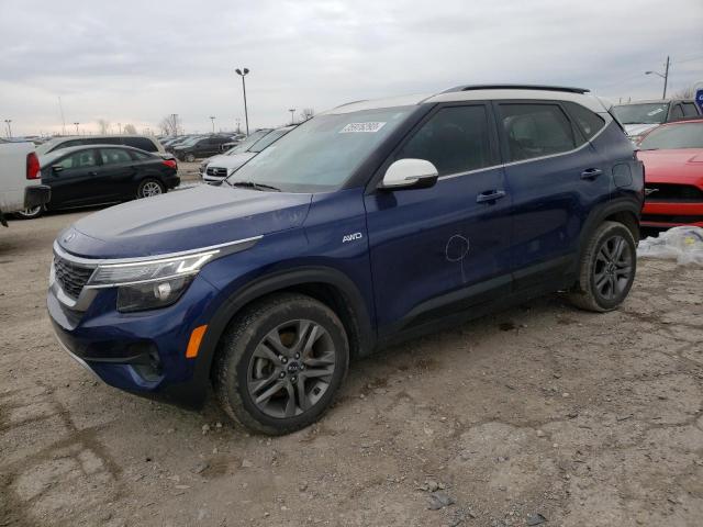 KIA SELTOS S 2021 with VIN KNDEUCAA3M7081933 - Photo from auction