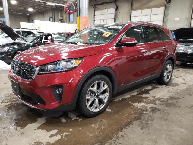 KIA SORENTO EX 2019 with VIN 5XYPHDA53KG610206 - Photo from auction