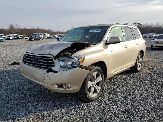 TOYOTA HIGHLANDER 2008 with VIN JTEDS43A482001719 - Photo from auction