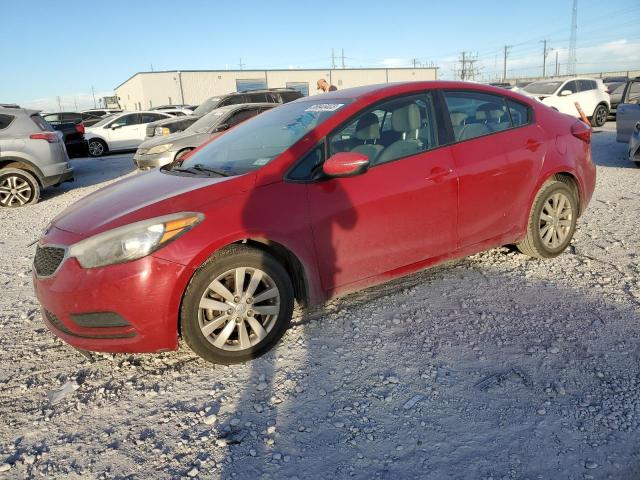 KIA FORTE LX 2014 with VIN KNAFX4A60E5153405 - Photo from auction