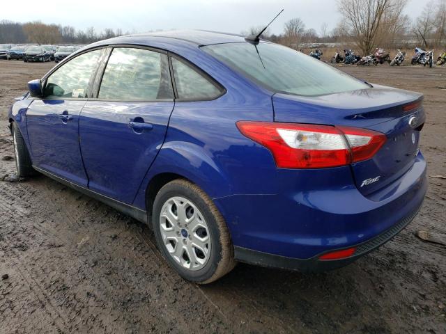 Photo 2 from auction – 2012 FORD FOCUS SE with VIN 1FAHP3F2XCL446514