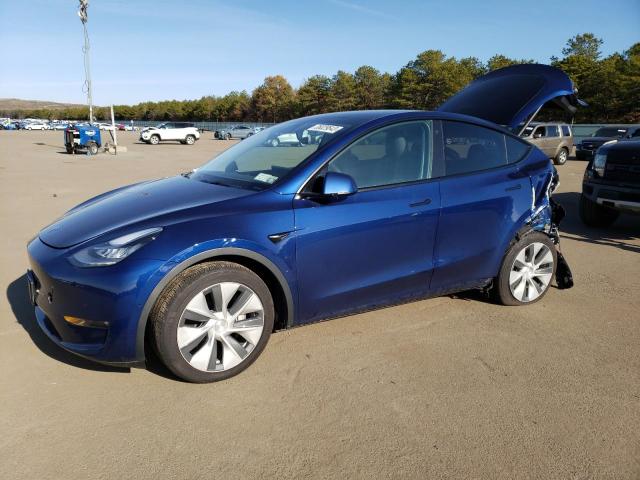 TESLA MODEL Y 2021 with VIN 5YJYGDEE2MF299394 - Photo from auction