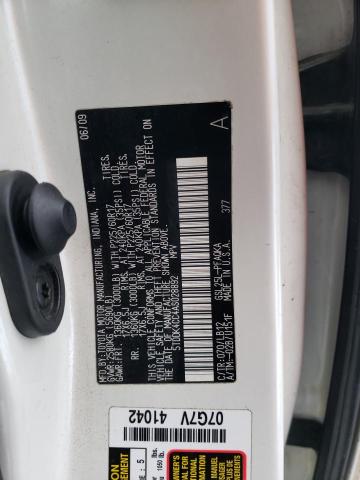 Photo 14 from auction – 2010 TOYOTA SIENNA XLE with VIN 5TDDK4CC4AS028892