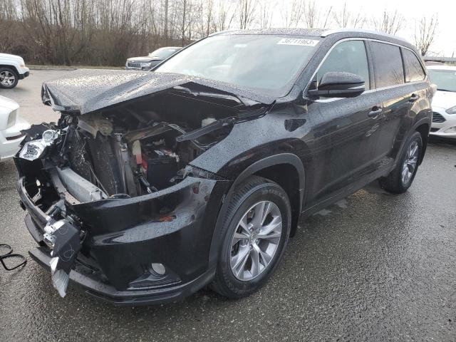 TOYOTA HIGHLANDER 2015 with VIN 5TDJKRFH3FS147466 - Photo from auction