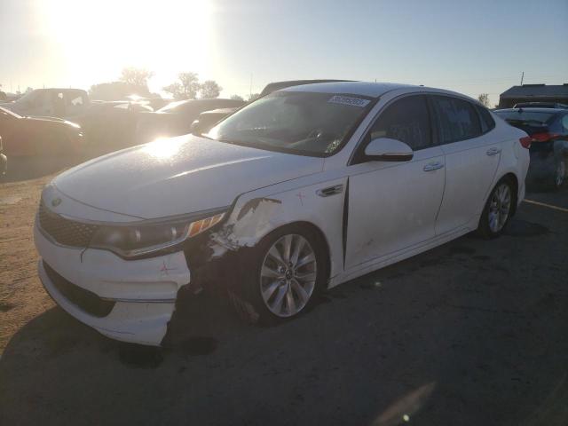 KIA OPTIMA EX 2017 with VIN 5XXGU4L33HG125889 - Photo from auction