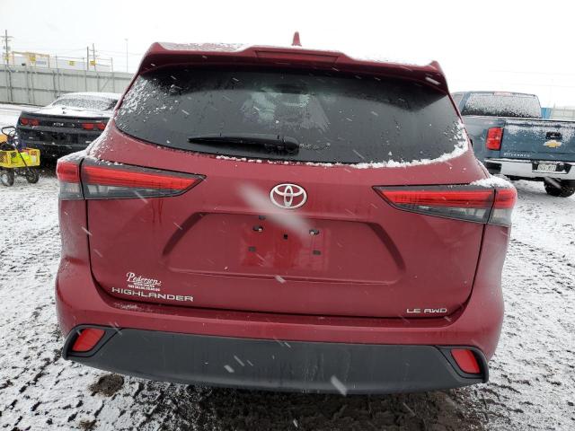 Photo 6 from auction – 2020 TOYOTA HIGHLANDER with VIN 5TDBZRBH4LS011655