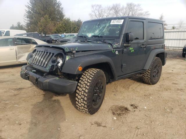 JEEP WRANGLER S 2017 with VIN 1C4AJWAG8HL710502 - Photo from auction