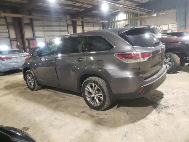 Photo 2 from auction – 2016 TOYOTA HIGHLANDER with VIN 5TDBKRFH2GS305480