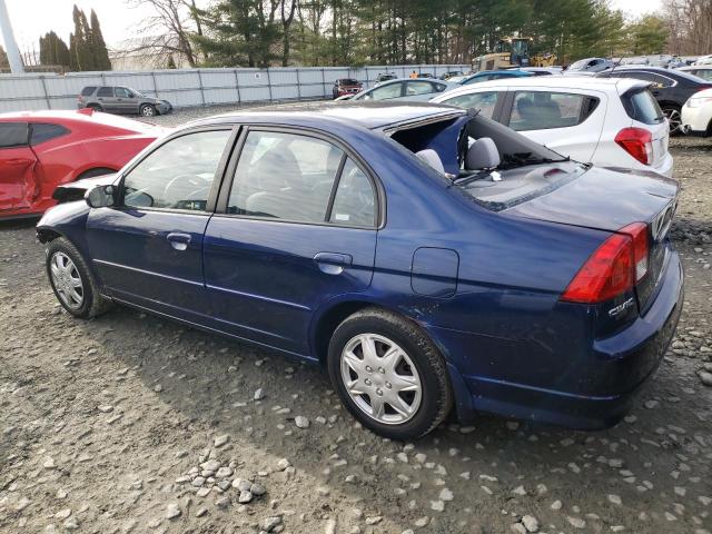Photo 2 from auction – 2004 HONDA CIVIC LX with VIN 2HGES16564H513555