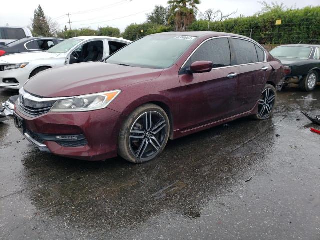 Photo 1 from auction – 2016 HONDA ACCORD SPO with VIN 1HGCR2F5XGA080253