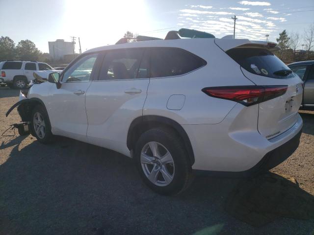 Photo 2 from auction – 2021 TOYOTA HIGHLANDER with VIN 5TDCZRAH2MS037906