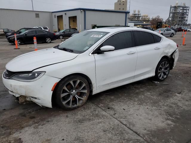 CHRYSLER 200 C 2015 with VIN 1C3CCCCB9FN630456 - Photo from auction