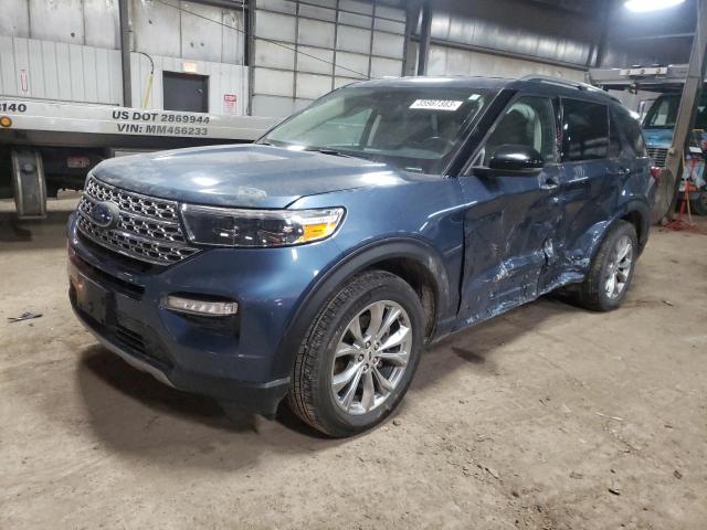 FORD EXPLORER L 2020 with VIN 1FMSK8FH2LGB65019 - Photo from auction