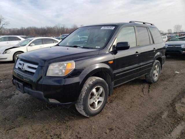 HONDA PILOT EXL 2007 with VIN 5FNYF18767B011492 - Photo from auction
